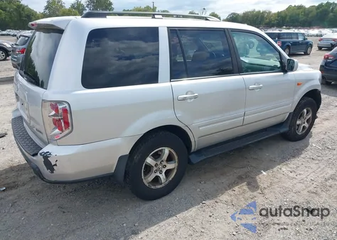 2006 Honda Pilot Ex from USA, damaged, VIN 5FNYF18416B015485